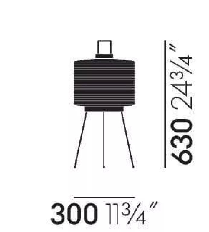 Vitra Akari 7A table lamp