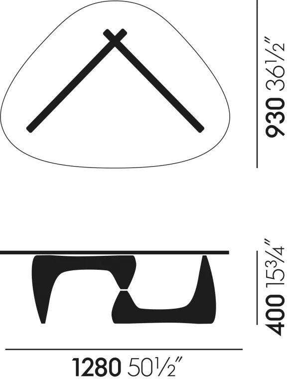 Vitra Noguchi Coffee Table coffee table