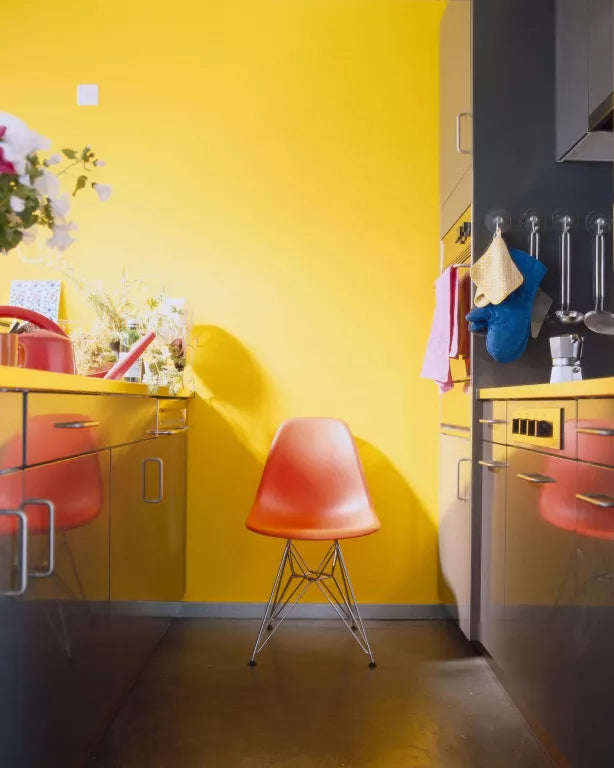 Vitra Eames DSR chair chrome base