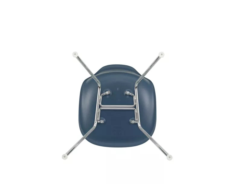 Vitra Eames DSX stoel verchroomd onderstel