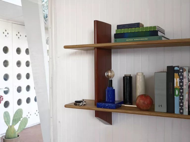 Vitra Rayonnage Mural wandplank donker eiken