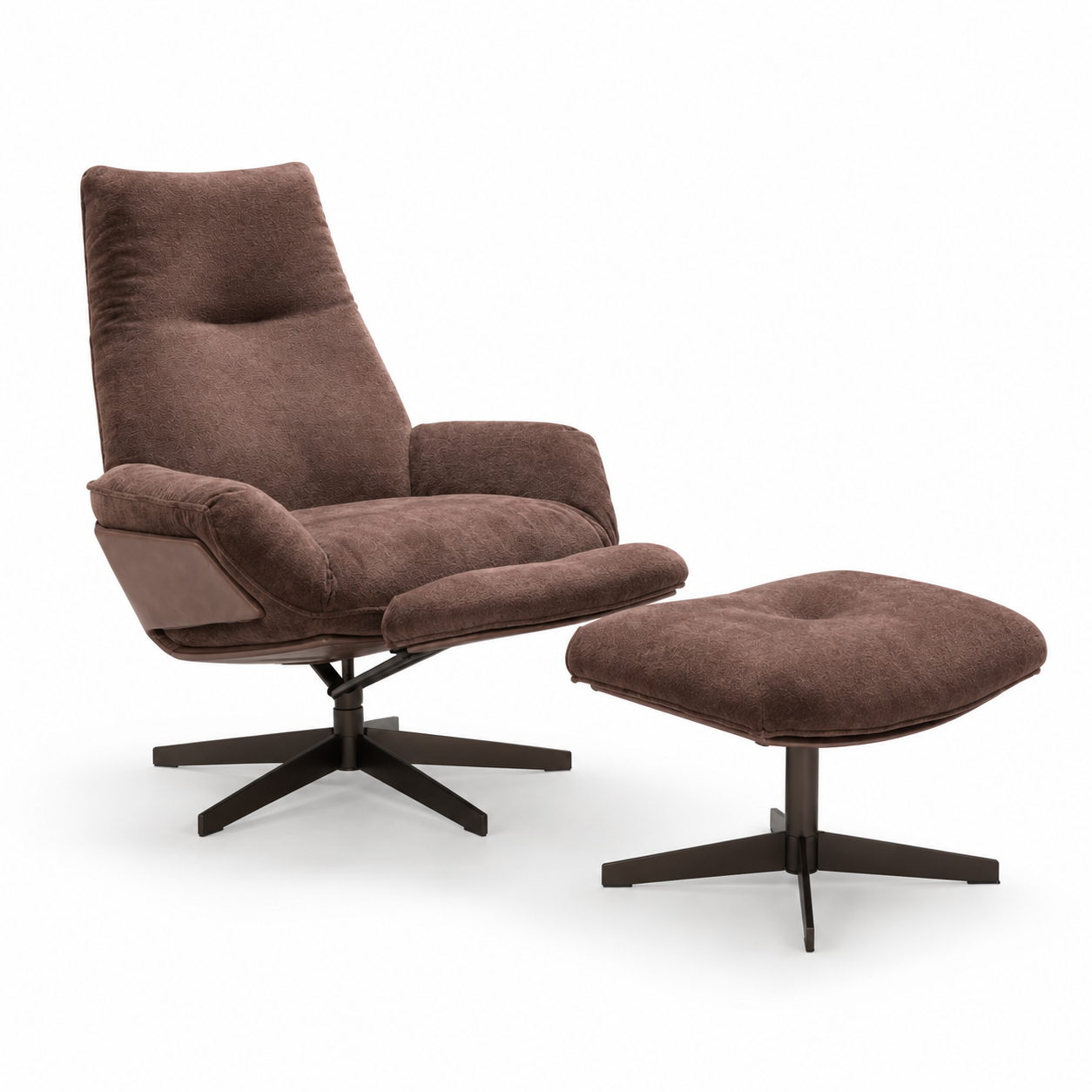 Bielefelder Werkstätten Daron Fauteuil – Gascogne Ristretto Leather