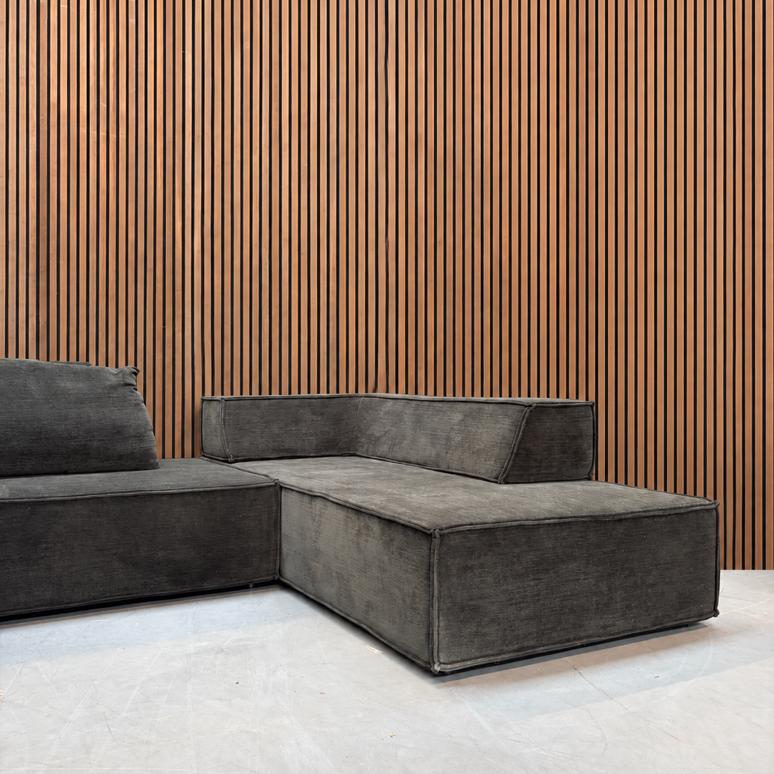 COR Trio Hoekbank – Green Fabric