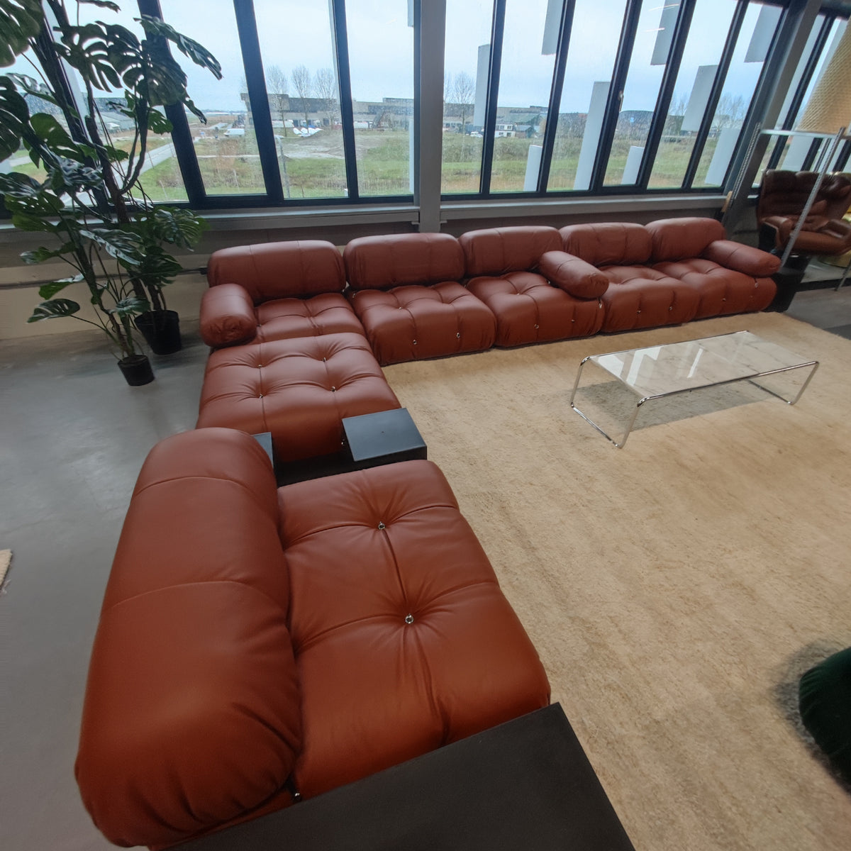 B&B Italia Camaleonda Elements –  Brown leather