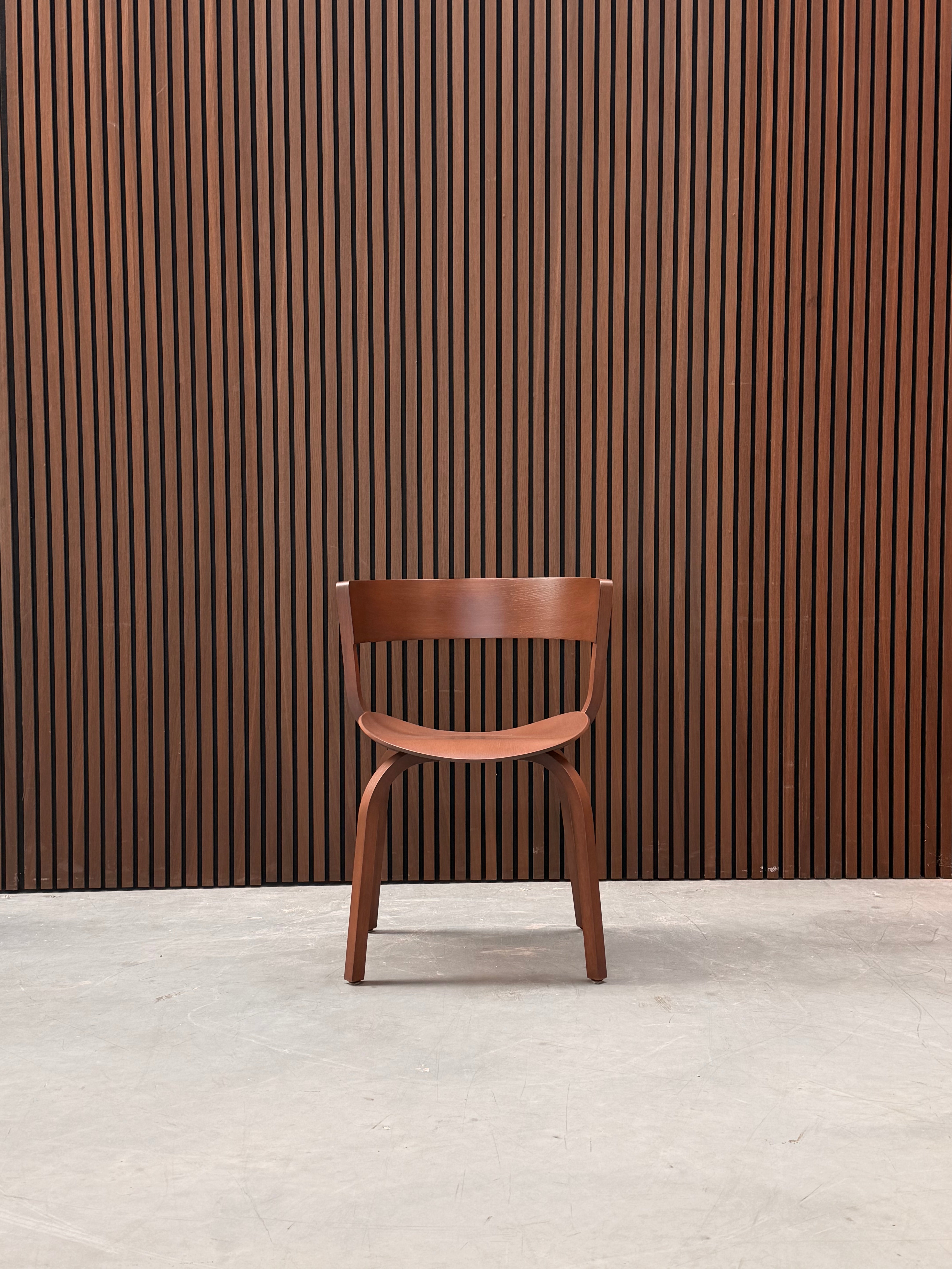Thonet 404 F Dining Chair - Walnut Oak