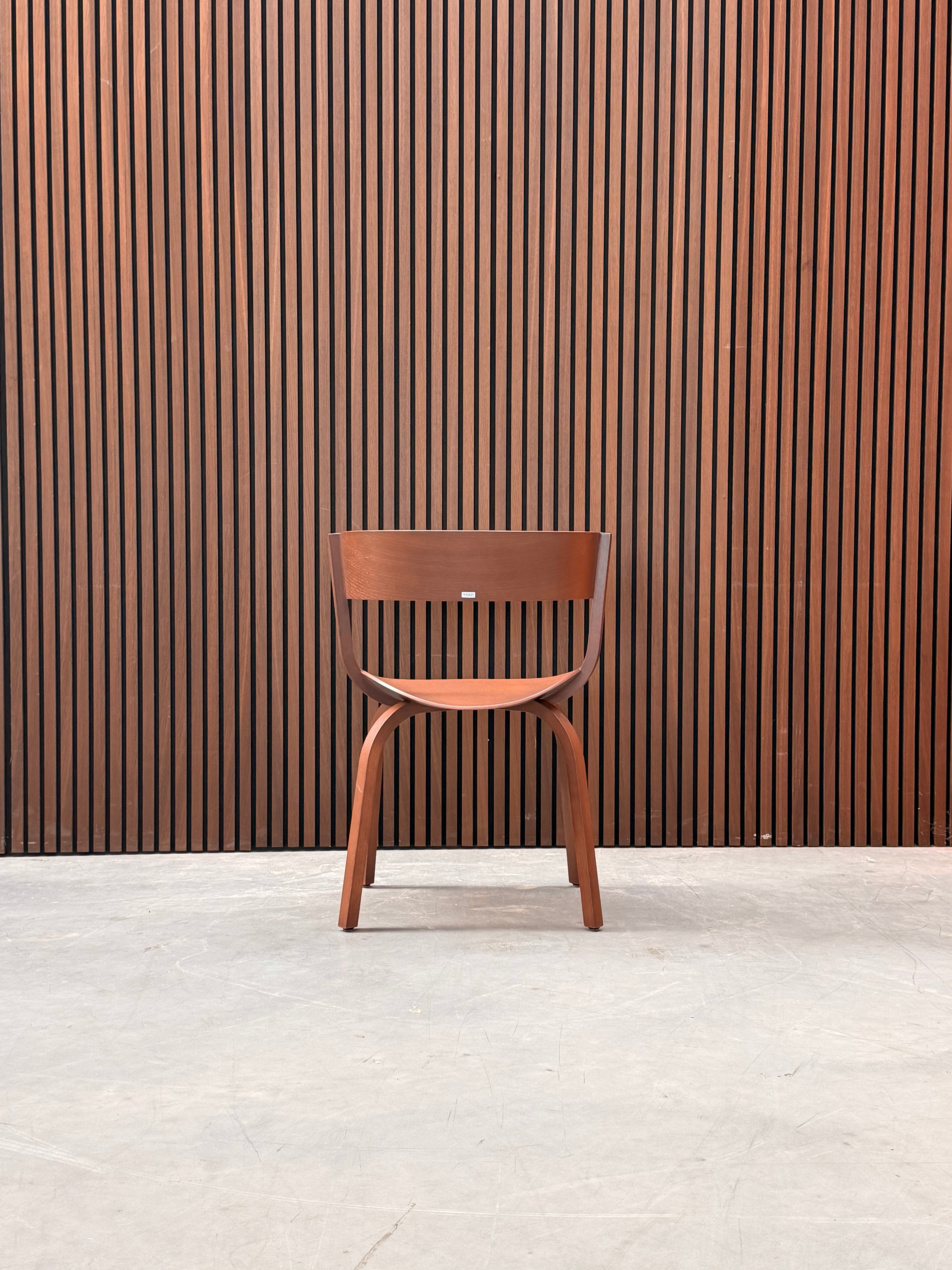 Thonet 404 F Dining Chair - Walnut Oak