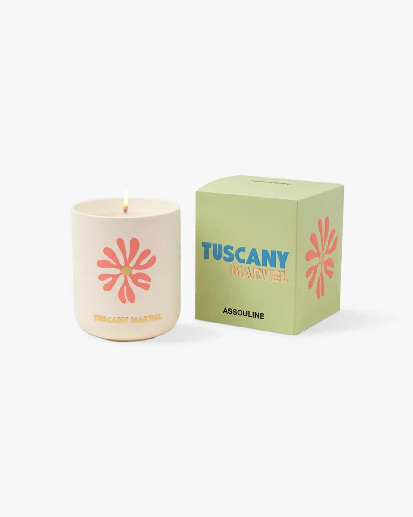 ASSOULINE Tuscany - Candle and Book Gift Set