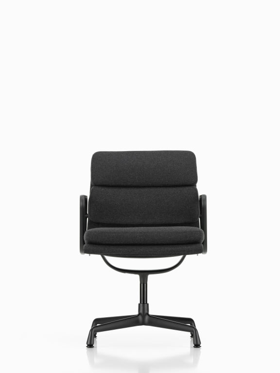 Vitra Aluminium Chair EA 208 armchair black