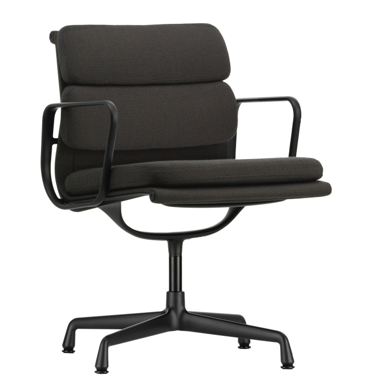 Vitra Aluminium Chair EA 208 fauteuil zwart