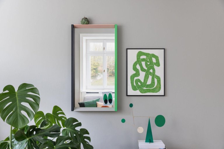 Vitra Color Frame mirror 91x48