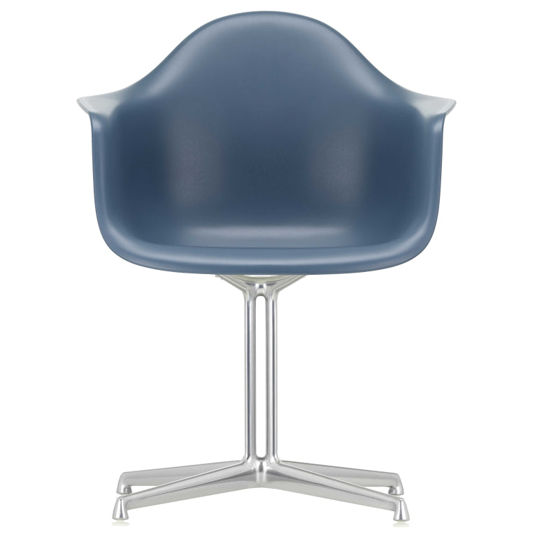 Vitra Eames DAL stoel gepolijst aluminium onderstel