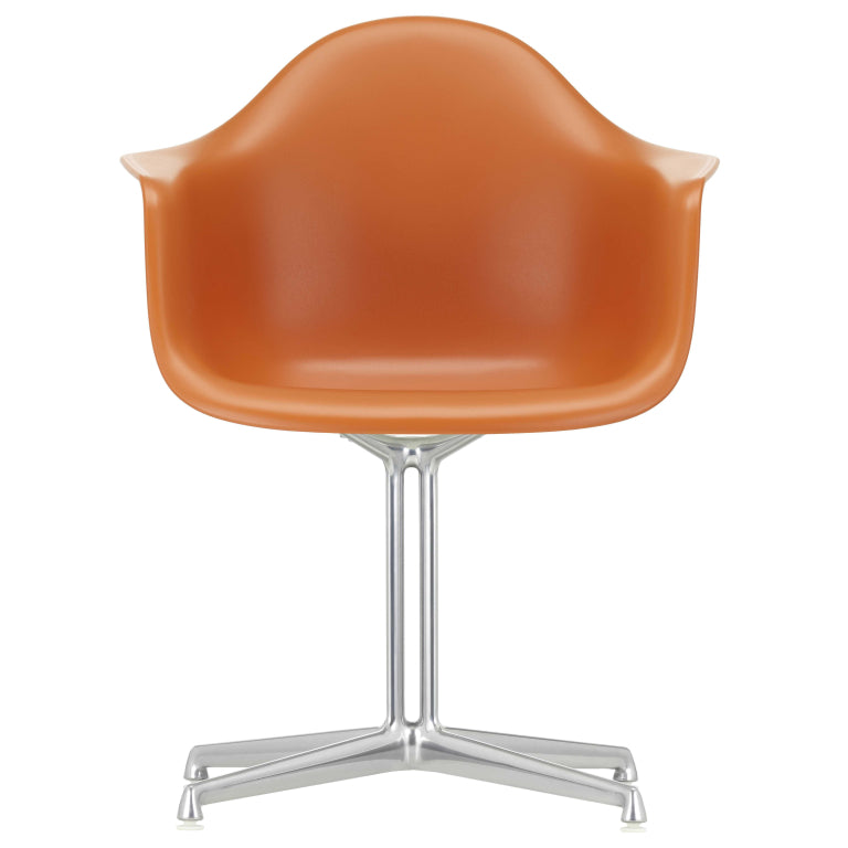 Vitra Eames DAL stoel gepolijst aluminium onderstel