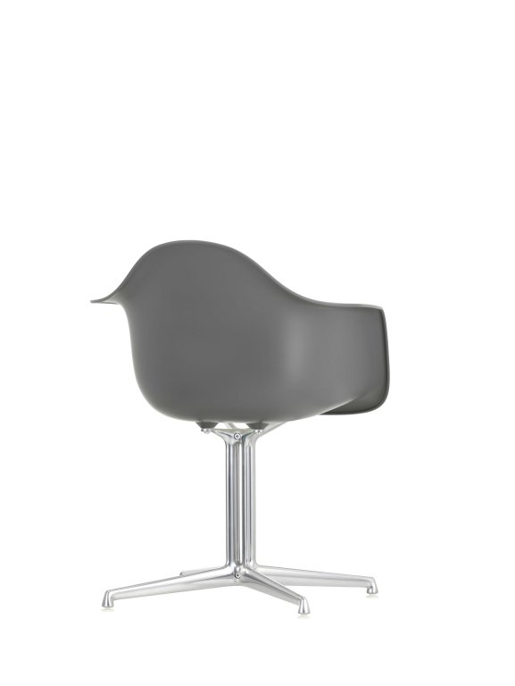 Vitra Eames DAL stoel gepolijst aluminium onderstel