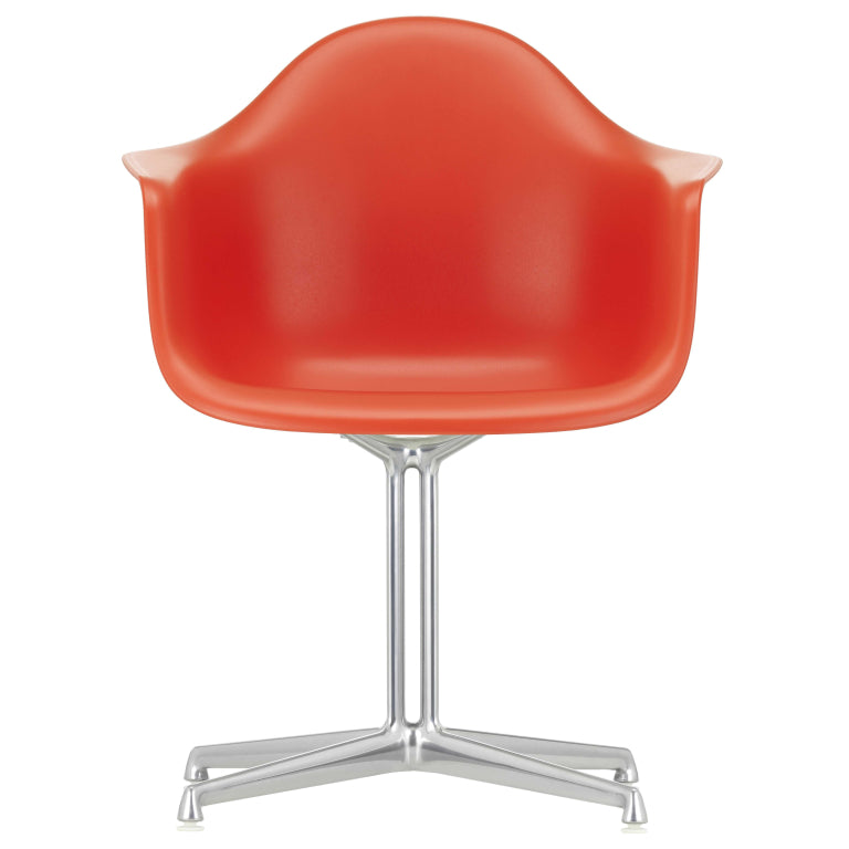 Vitra Eames DAL stoel gepolijst aluminium onderstel