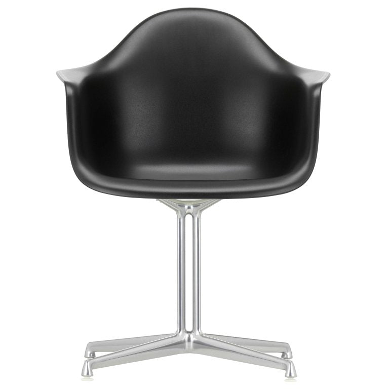 Vitra Eames DAL stoel gepolijst aluminium onderstel