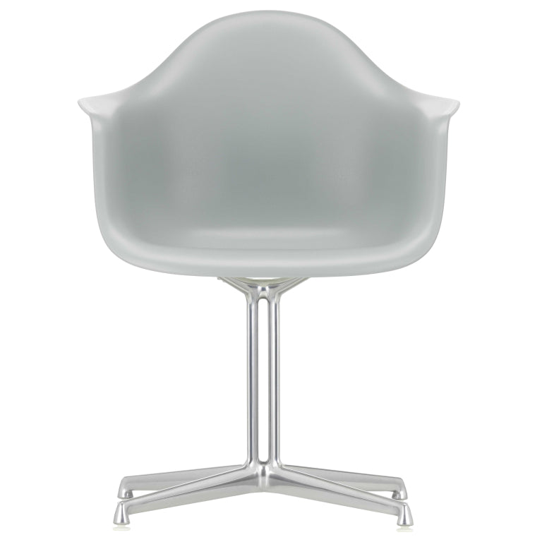 Vitra Eames DAL stoel gepolijst aluminium onderstel