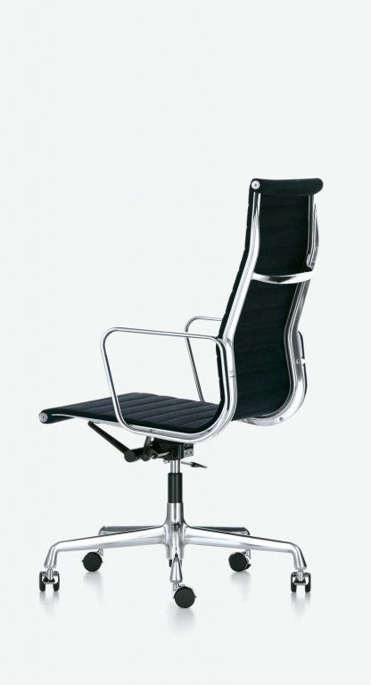 Vitra EA 119 Hopsak office chair black, polished base