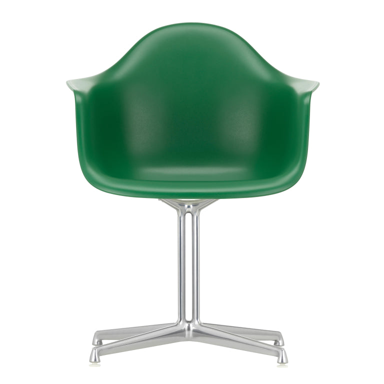 Vitra Eames DAL stoel gepolijst aluminium onderstel