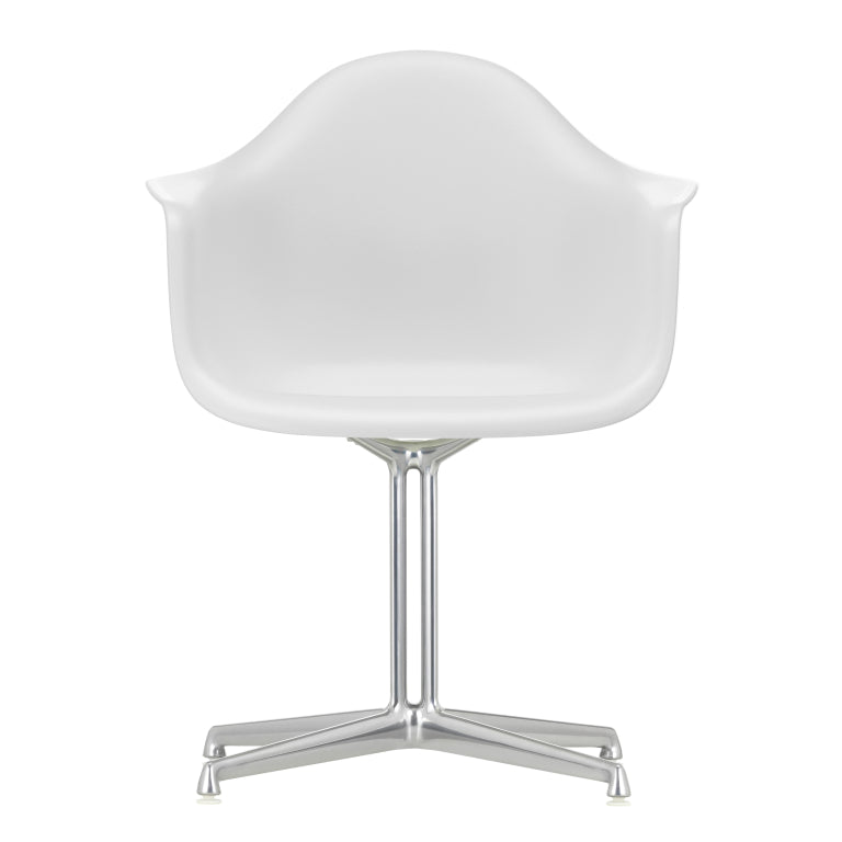 Vitra Eames DAL stoel gepolijst aluminium onderstel