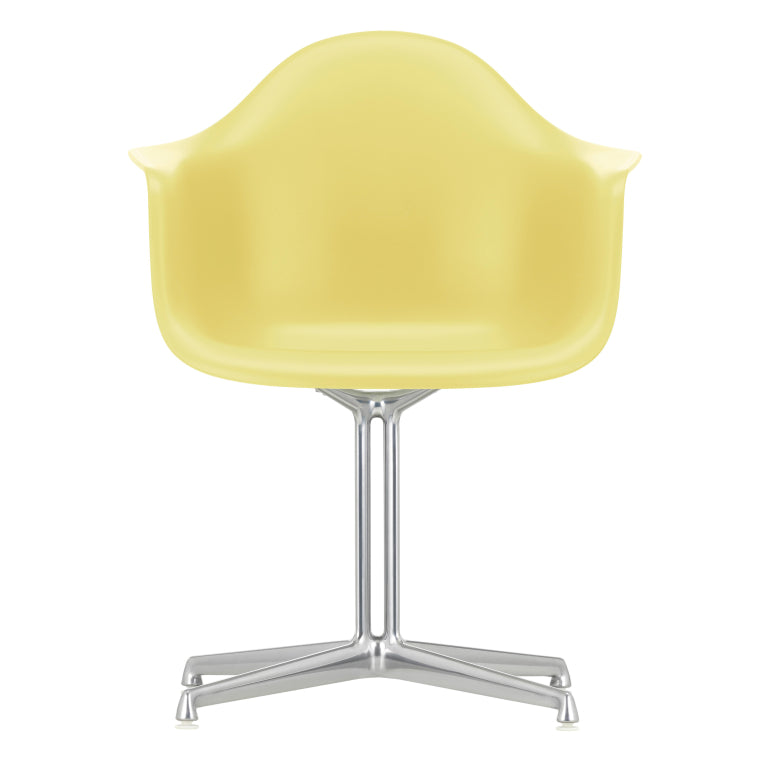 Vitra Eames DAL stoel gepolijst aluminium onderstel