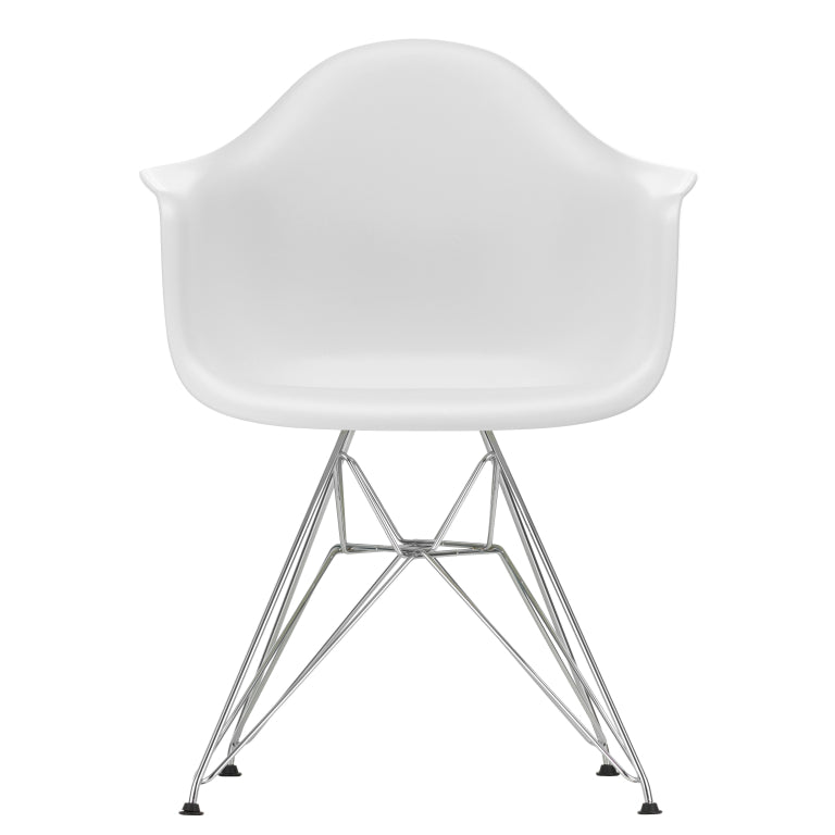 Vitra Eames DAR stoel verchroomd onderstel