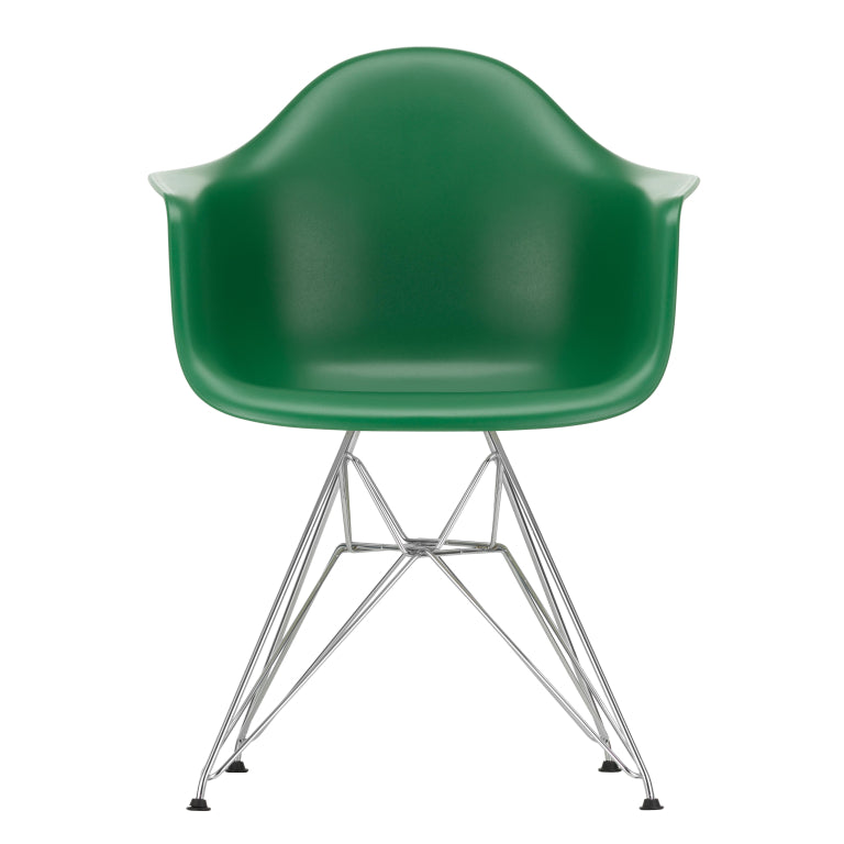 Vitra Eames DAR stoel verchroomd onderstel