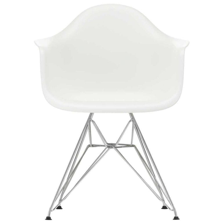 Vitra Eames DAR stoel verchroomd onderstel