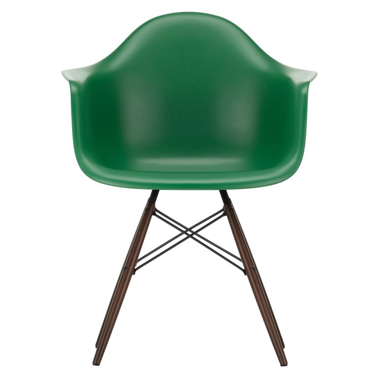 Vitra Eames DAW chair dark maple base