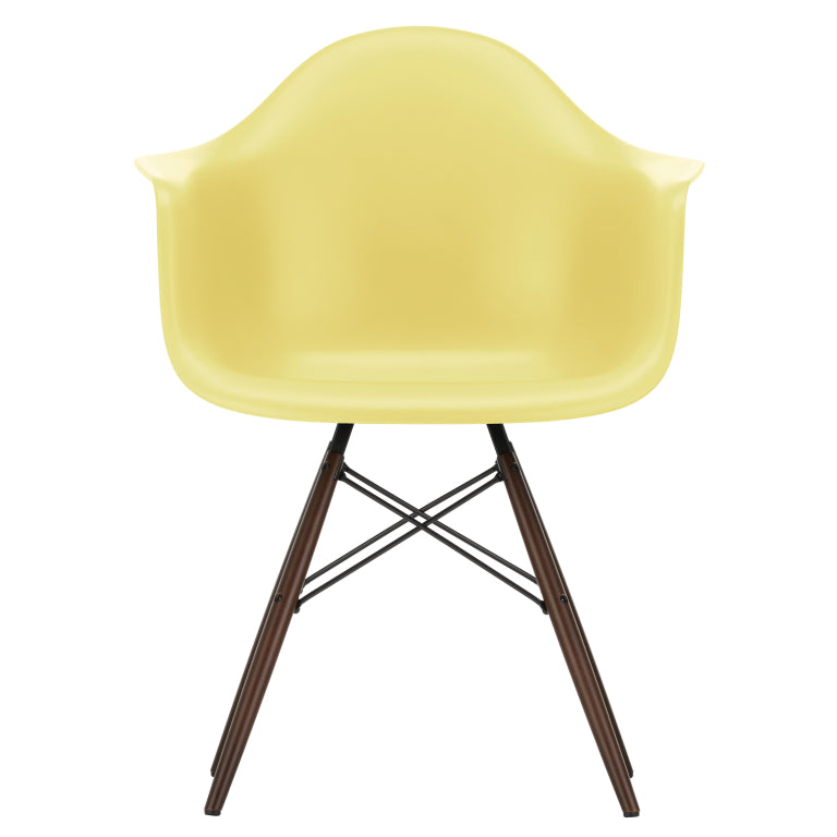 Vitra Eames DAW chair dark maple base