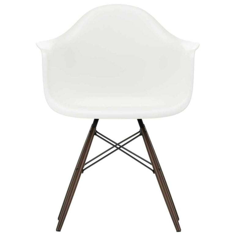 Vitra Eames DAW chair dark maple base