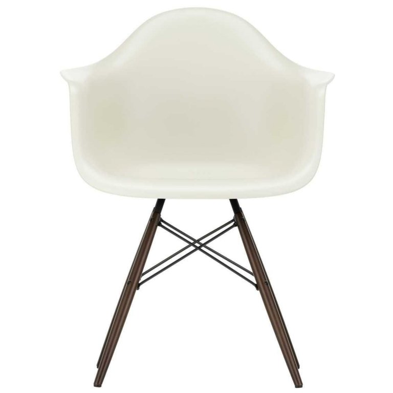 Vitra Eames DAW chair dark maple base