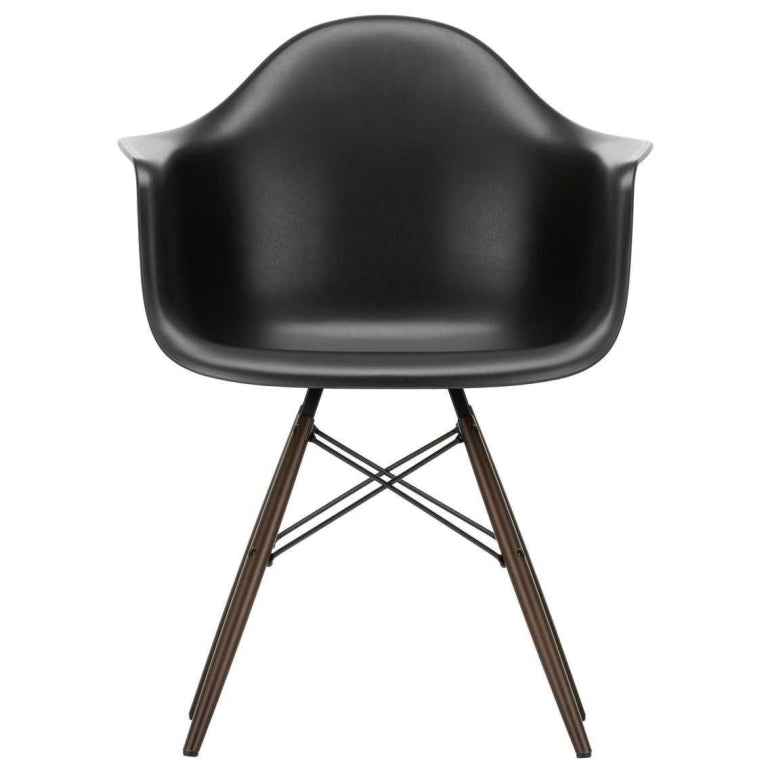 Vitra Eames DAW chair dark maple base