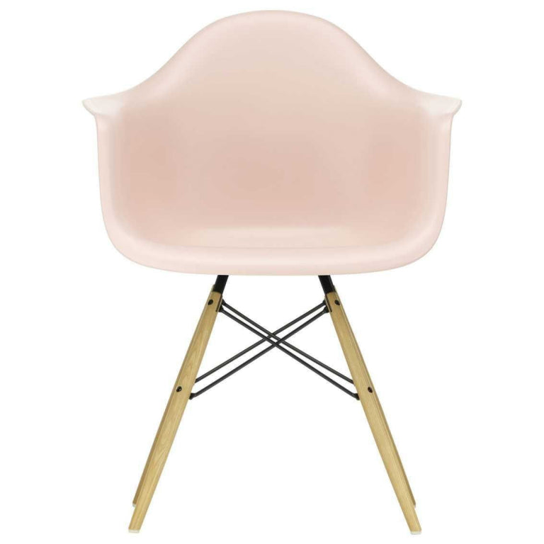 Vitra Eames DAW chair yellowish maple base