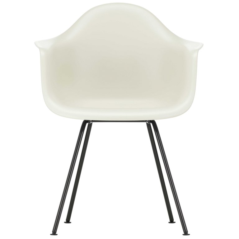 Vitra Eames DAX chair black powder coated base