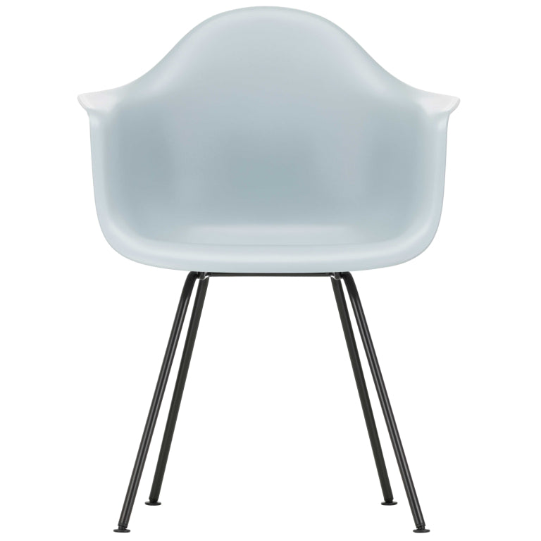 Vitra Eames DAX stoel zwart gepoedercoat onderstel