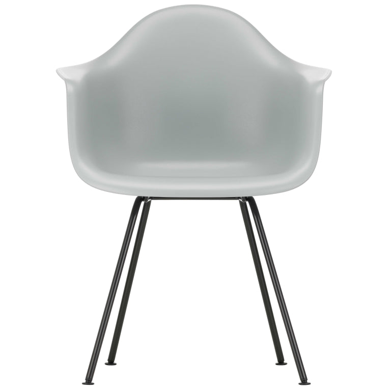 Vitra Eames DAX stoel zwart gepoedercoat onderstel