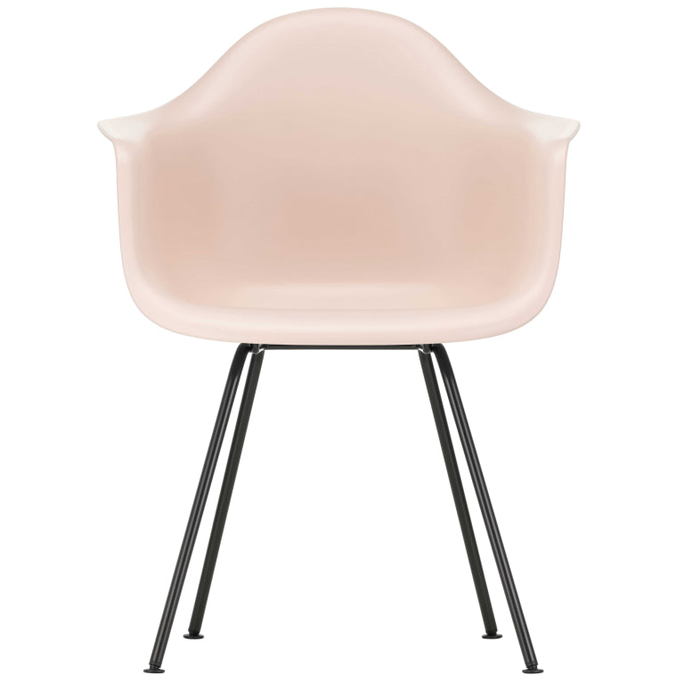 Vitra Eames DAX stoel zwart gepoedercoat onderstel