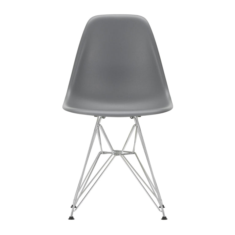 Vitra Eames DSR stoel verchroomd onderstel