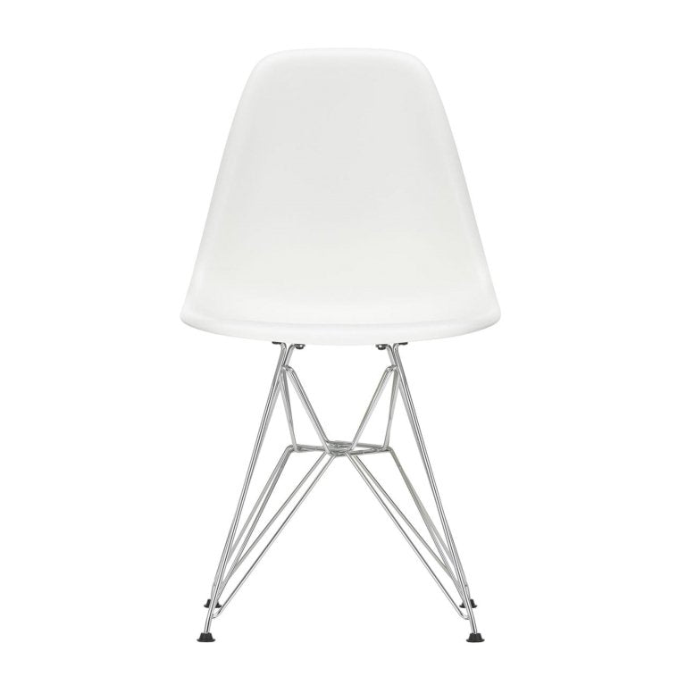 Vitra Eames DSR stoel verchroomd onderstel