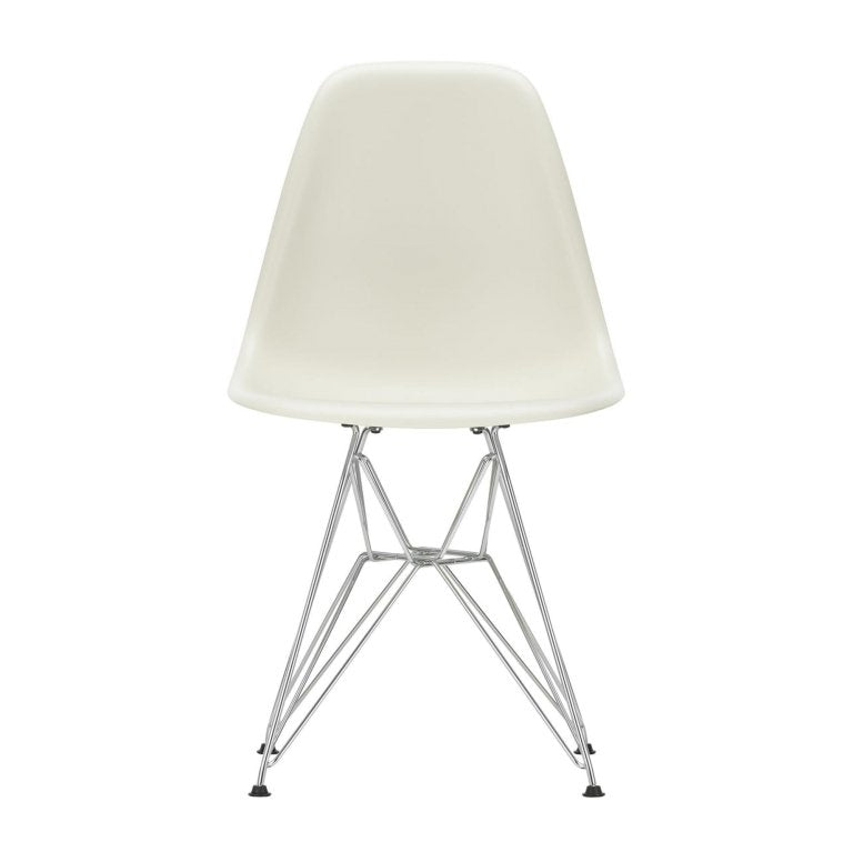 Vitra Eames DSR stoel verchroomd onderstel