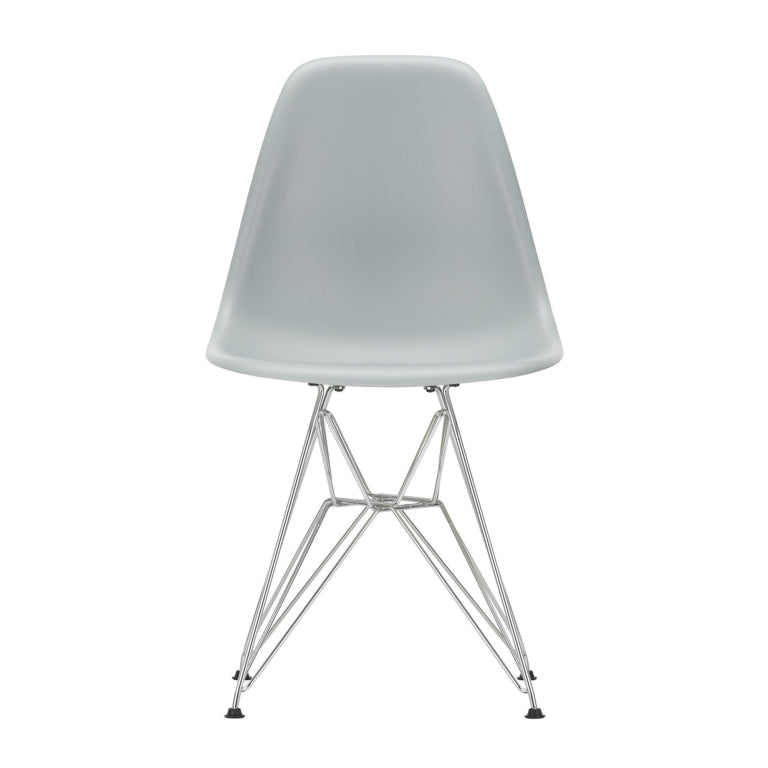 Vitra Eames DSR stoel verchroomd onderstel