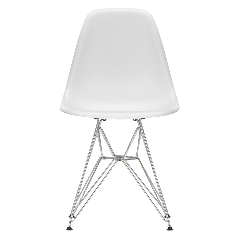 Vitra Eames DSR stoel verchroomd onderstel