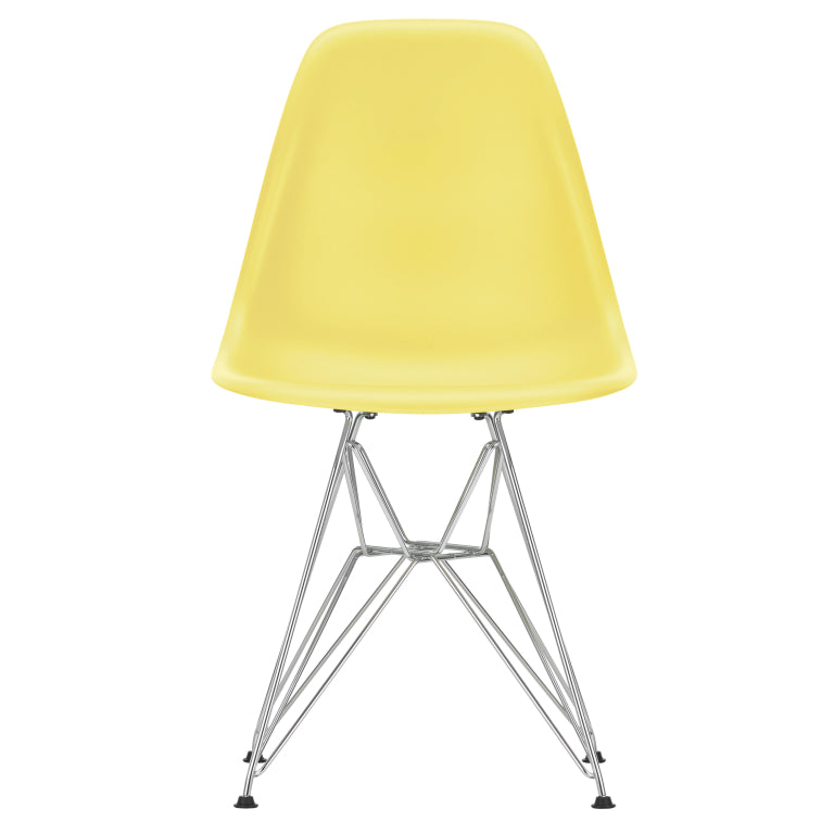 Vitra Eames DSR stoel verchroomd onderstel