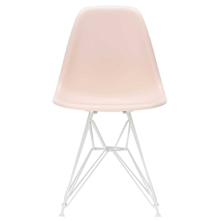 Vitra Eames DSR chair white powder coated base