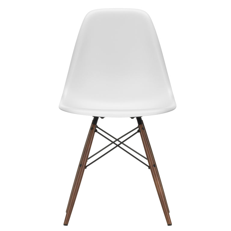 Vitra Eames DSW stoel donker esdoorn onderste