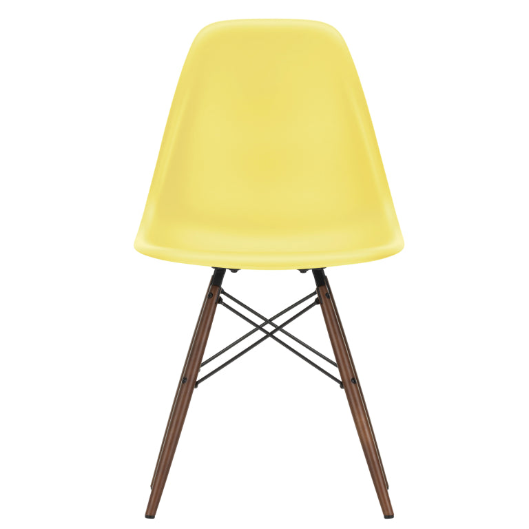 Vitra Eames DSW stoel donker esdoorn onderste