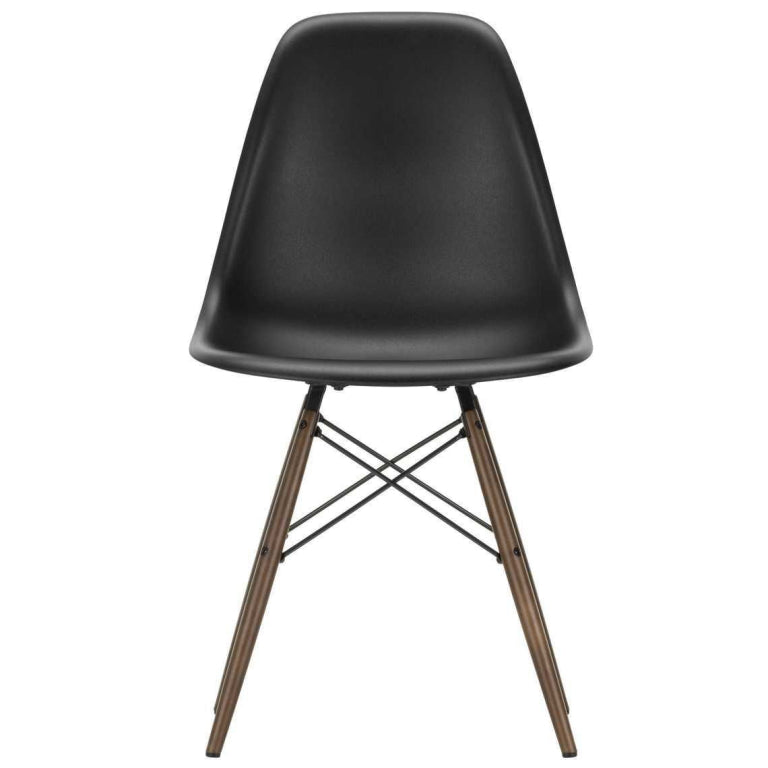 Vitra Eames DSW stoel donker esdoorn onderste