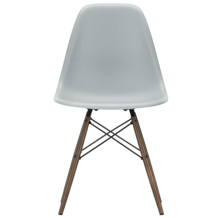 Vitra Eames DSW stoel donker esdoorn onderste