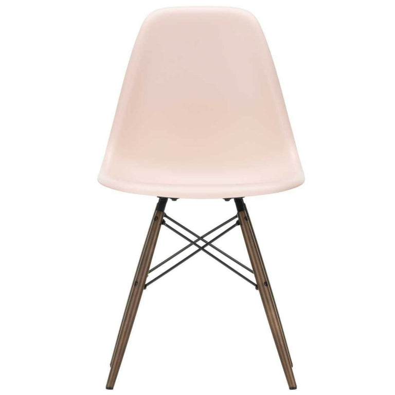 Vitra Eames DSW stoel donker esdoorn onderste