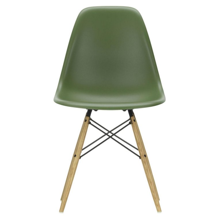 Vitra Eames DSW stoel met essen onderstel